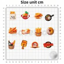 12pcs/Set Cute Cartoon Bread Fridge Magnets, Mini Realistic European Bread Memo Stickers, DIY Baking Decorative Magnetic Stickers - Multicolor - View 4