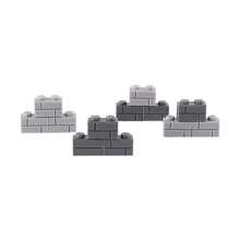 KIDNOAM 120 piezas Clásicos Bloques de construcción, Bloques de pared de ladrillo DIY, Juguete educativo, Ladrillo 1x2, Regalo de Navidad, Halloween, Acción de Gracias, Pascua