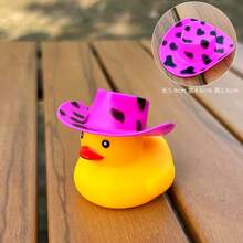 12Pcs/Set Mix Plastic Mini Western Cowboy Hats, Plastic Mini Party Hats, Party Favors, Party Accessories, Doll Decorations, Wine Bottle Decorations, Anniversary & Birthday & Wedding & Bachelor Party Favors Decorations, Mother Day Gift, Diy Crafts, Jewelry Making, Graduation Decorations 2025, Cute Multicolor Cap Accessories Collection - Multicolor - View 11
