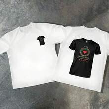 (220 Pure Cotton T-Shirt) Trinity Sunday Summer Shirt For Women Round Neck Short Sleeved Casual Pure Cotton Print Print Y2K Style Gift,It's A Trinity Thing You - White - View 1