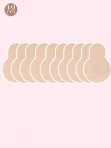 Breathable Anti-Sag Push-Up Nipple Covers, Specially Designed For Full-Bust And Plus-Size Women. Features Include Sexy Contouring, Anti-Nipple Show-Through, Embarrassment Prevention, And Breast Lifting Support, Ideal For Strapless Women's Apparel.