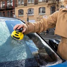 Electric Car Windshield Ice Scraper Snow Remover - 黃色 - 查看 4