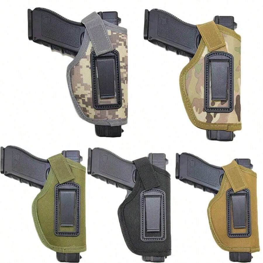 1 件 IWB 隐藏式枪套适用于 GL 17 18 19 22 26 Colt 1911 M92f Sig P226 Cz75 枪套包通用右手枪套