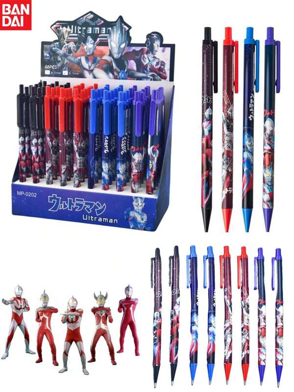 bandai 1pc/10pcs Bandai, Series Stationery, Automatic Pencil, Back To School Stationery Pencil, Writing Pencil, Erasable, Cool Cartoon Design, Suitable For Schools, Students, Teachers, Offices, Writing And Painting, Perfect Party Gifts&Birthday Surprise Gifts, Ideal For Christmas, Halloween, Thanksgiving Gifts.