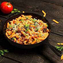 1 件铸铁平底锅，多尺寸户外露营铸铁锅，野餐烤盘，家用不粘锅，牛排煎锅 - 彩色 - 查看 9