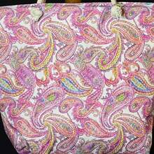 Made In Turkey - Waterproof Interlock Laminated Zippered Beach Bag - Large 45x42 Cm Durable Summer Tote For Pool, Beach, Travel - Pink - View 2