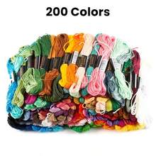 447 Pcs Cross Stitch Fixed Color Embroidery Line Hand-Woven Embroidery Line DIY Color Embroidery Line Color Random Set - Multicolor - View 20