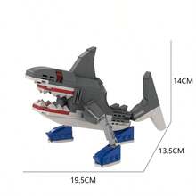 TUNG TUNG TUNG SAHUR，2025年全新AI山海经积木，变异山海经，抽象积木，积木装饰，动物积木，生日礼物，收藏装饰 - 查看 5