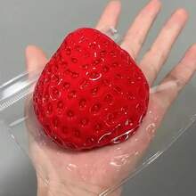 1个柔软Q弹硅胶草莓造型（不含绳链）返校季必备 - 彩色 - 查看 8