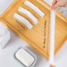 100pcs Multi-Functional Dust Cap, Elastic Band Perm Cap, Shower Cap, Hair Coloring Cap