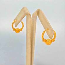 Earrings Gold Plated Small Round Earings Fashion Jewelry For Woman Gifts Hoops Pircing Gold Earrings Piercings Accesories