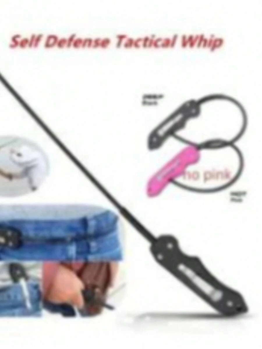 Portable Tool Wire Self Defense Whip Defense Staff Portable Martial Arts Kudo Whip For Combat Quick Strike Personal