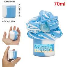 Kit de Slime com Manteiga Mista, Charms de Pirulito de Melancia para Crianças, Brinquedo Anti-Estresse Esticável e Não Pegajoso para Meninos e Meninas, Lembrancinhas para Festas, Presente, Slime, Slime ASMR, Massa de Modelar, Slime, Kit de Slime, Argila, Slime, Kit de Slime, Presente, Slime, Pacote de Slime, Brinquedos Fidgets de Slime