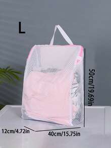 Mesh Laundry Bag Wash Bag,Travel Mesh Laundry Wash Bags,Underwear Laundry Basket Washing Bags Organizer Net Washing Machine Bag Large Capacity Dirty Laundry Bag,Anti-Deformation Clothes Storage Bins , Reusable Dryer Bag, Fabric Machine Washing Special Bag Wash Guard Bag , For Blouse, Stockings, Clothing, & Laundry, Home Organization,For Delicates, Lingerie, Socks, And Underweartravel Essentials Vacation Summer Holiday Back To School School Stuff Bag For School Wash Bag Travel - Multicolor - View 5