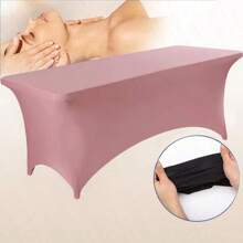 1 pièce Drap-housse de table de massage de salon de 6 pieds, extensible, pour extension de cils, pour table de massage de lit de beauté de salon