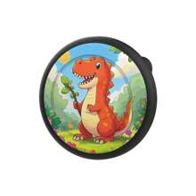 Cute Cartoon Children Brooch Protective Case For Apple Airtag Anti-Lost Locator, Holiday Gift