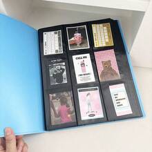 A4 Binder Large Capacity 360-Slot Card Album For Sports And Game Cards,Card Holder - Multicolor - View 7