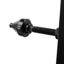 Motorcycle Rim Tire Wheel Balancer Balancing Spin Statics Adjusting Stand Black