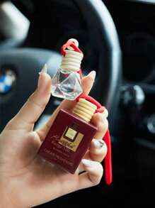 1 pieza Ambientador de coche de 8 ml, ambientador de mujer, difusor de aire para coche lindo, ambientador de hogar, ambientador de coche adecuado para armarios, interiores y exteriores para eliminar olores y realzar la fragancia, decoración de coche de mujer, ambientador de larga duración, producto de alta calidad adecuado para regalos de mujer, Día de la Madre y Día de San Valentín