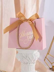 24PCS Wedding Candy Packaging Tote Bag With Gift Tote Bag Creative Fresh Gift Bag Wedding Candy Box Packaging Tote Bag Suitable For Weddings, Greetings, Birthday Parties, Holiday Parties, Bachelor Parties, Theme Parties, Graduation Parties, Housewarming Parties, Gift Packaging Tote Bag