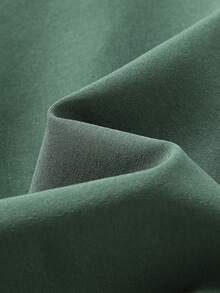 男士夏季轻便运动跑步短裤，透气户外徒步和骑行宽松短裤 - 綠色 - 查看 10