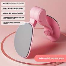 Pelvic Floor Muscle Trainer, TPE Yoga Leg Exercise Equipment, Postpartum Recovery Fitness Tool, No Electricity, No Battery, Suitable For Toning And Slimming Abdomen, Legs - Light Purple And Pink