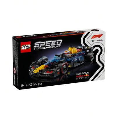  Juego de construcción de autos de carreras F1 LEGO Speed, adecuado como regalo para vacaciones