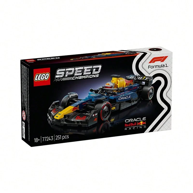 Juego de construcción de autos de carreras F1 LEGO Speed, adecuado como regalo para vacaciones - 77243 - Ver 1