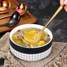 2 Pcs Gold Serving Ladle - With Handle, Durable Kitchen Utensils For Mixing And Serving Soup, Hot Pot And Salad - Multicolor - View 2