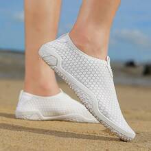 男女通用水鞋，适合游泳、室内健身、跑步、瑜伽、户外沙滩、徒步旅行 - 白色 - 查看 9