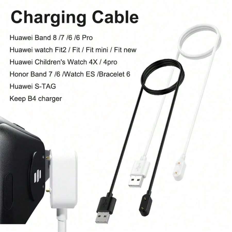 Charging Compatible With Huawei Band 8 Watch Fit 2/ Fit Smart Watch Cable Charger Compatible With Huawei Band 8/7/6/6pro Children Watch 4X Power Adapter