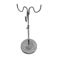 Adjustable 15''-28'' Chrome Triple Purse Display Fixture Retail Store Display - 1 - View 4