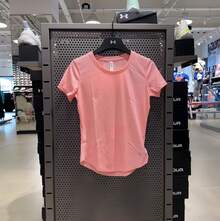 Under Armour STRIDE 2.0 女式透气速干运动T恤、跑步、健身训练上衣 - 淺粉色 - 查看 8