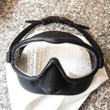 Adult HD Anti-Fog Swimming Goggles Large Frame Anti-Choking Goggles Adult Outdoor Swimming Training Equipment