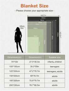 1 件简约钻石格子粉色温暖厚羊毛毯，柔软舒适温暖盖毯，适合家居装饰、床、沙发、办公室、房间、宿舍，可机洗 - 淺粉色 - 查看 4