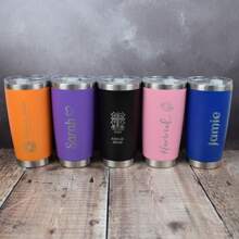 1 Stück personalisierte Kaffeetasse, isolierter Becher mit Gravur - Rückkehr zur Schule Saison, Rückkehr zur Schule, individualisierte Tee- oder Kaffeetasse, Geschenk für Lehrer, Tasse für heiß oder kalt