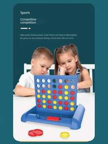 Gioco classico di dama 4-in-fila, gioco da festa, intrattenimento divertente per famiglie, competizione multiplayer, Connect Four, giochi da festa per adulti adatti per Ognissanti/Natale/Ringraziamento