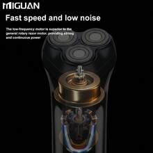 500mAh Rechargeable Electric Shaver, Intelligent Floating Head Shaver, Portable Mini Shaver, Ideal Gift For Men, Father's Day Gift - View 5