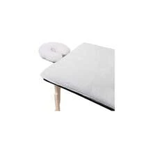 Forpro Premium Fleece Massage Pad Set, Extra Soft, Hypoallergenic, For Massage Tables, Ludes Pad And Face Rest Cover, 31" W X - Multicolor - View 2