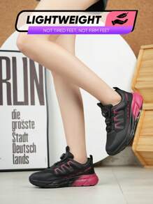 Dian Sen 1 Paio di scarpe antinfortunistiche con puntale in acciaio e chiusura rotante, per uomo e donna, leggere e traspiranti, con suola in composito antiscivolo, di colore rosa tenero bicolore, adatte per lavoro e tempo libero, scarpe da lavoro e sport, indistruttibili, ideali per esterni, trekking, cantiere, giardinaggio, magazzino, con suola in EVA leggera