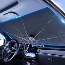 Automobile Sun Shade, Effective Sun Protection, Folding Windshield Sunshade, Fits Most Vehicles, Easy Storage, Thermal Insulation