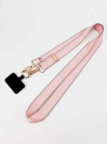 1pc Long Adjustable Phone Lanyard Strap, Durable Neck Cord, Simple & Unisex Design For Men & Women, Fit For Phones, Anti-Lost Function With Clasp
