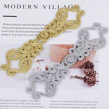 1 chiếc khóa thắt lưng hoa thủ công bằng vàng và bạc, kích thước lớn, đo được 17 * 5 cm. Những chiếc khóa thắt lưng hình con ếch Trung Quốc này có thể được sử dụng cho các dự án trang phục sườn xám và nhà Đường tự làm. - Nhiều màu - Xem 7