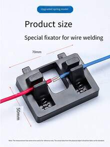 VFRYP Złącze lutownicze, zestaw narzędzi do lutowania DIY, stacja lutownicza, zacisk do okablowania PCB, akcesoria lutownicze
