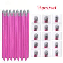 10/30 szt./zestaw silikonowych stempli do zdobienia paznokci, narzędzie do transferu na paznokcie z motywem motyla kwiatowego, w tym długopis do stempli kwiatowych, stempel z różnymi wzorami i narzędzia do kropek, zestaw DIY do zdobienia paznokci, zestaw do stemplowania paznokci bez alkoholu dla kobiet, powrót do szkoły