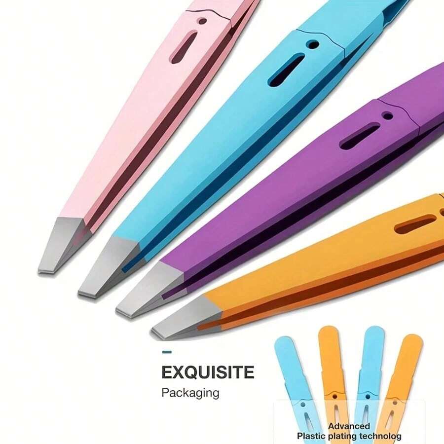 Durable Stainless Steel Epilation Device With Comfortable Grip Design, Suitable For Daily Beauty And Hair Removal, Comfortable Design, Elegant Metal Surface, Refined Metal Structure - Multicolor - View 1