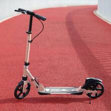 2025 New Adult Two-Wheel Foldable Urban Commuter & Campus Pedal Scooter, Adjustable Height Kick Scooter With One-Touch Folding Footboard