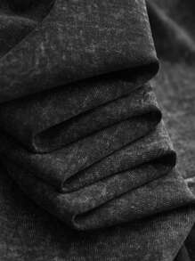 Modelo Men's Washed Cotton T-Shirt, All Cotton, Casual Sports Style Top T-Shirt, Fashionable Street Style, Suitable For Travel And Sports Wear