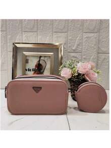 ASALOOG WOMEN'S BAG WITH WIDE CROSSOVER STRAP AND KEYCHAIN COIN PURSE DB-1165