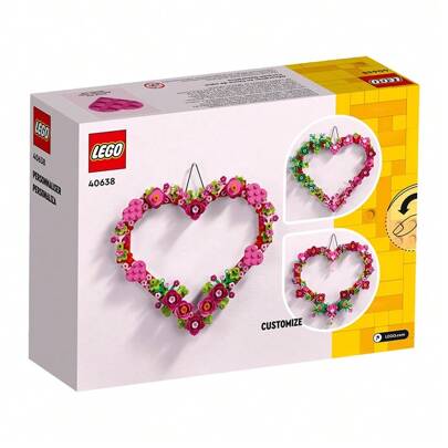 LEGO Juguete de bloques de construcción en forma de corazón para niños, adecuado como regalo